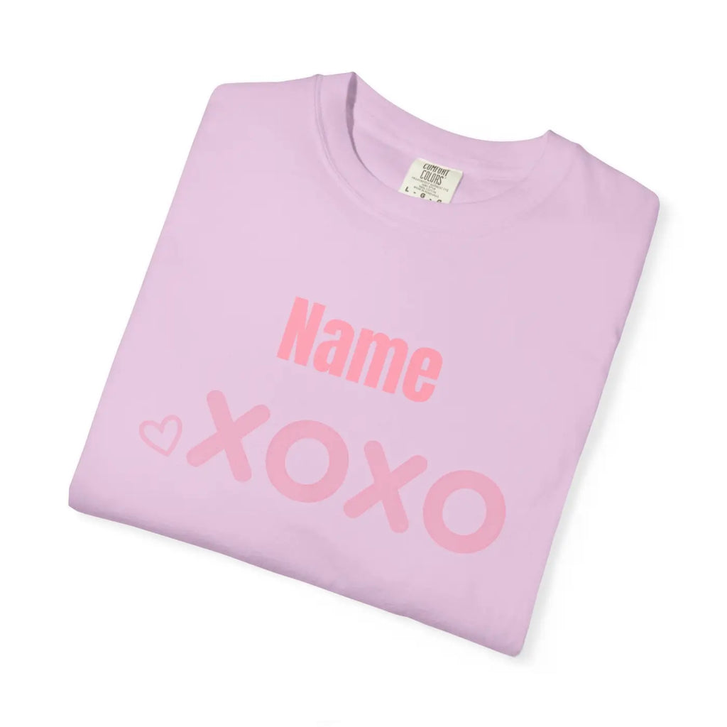 Personalized XOXO Tee - Custom Valentine Shirt - DipaliZ