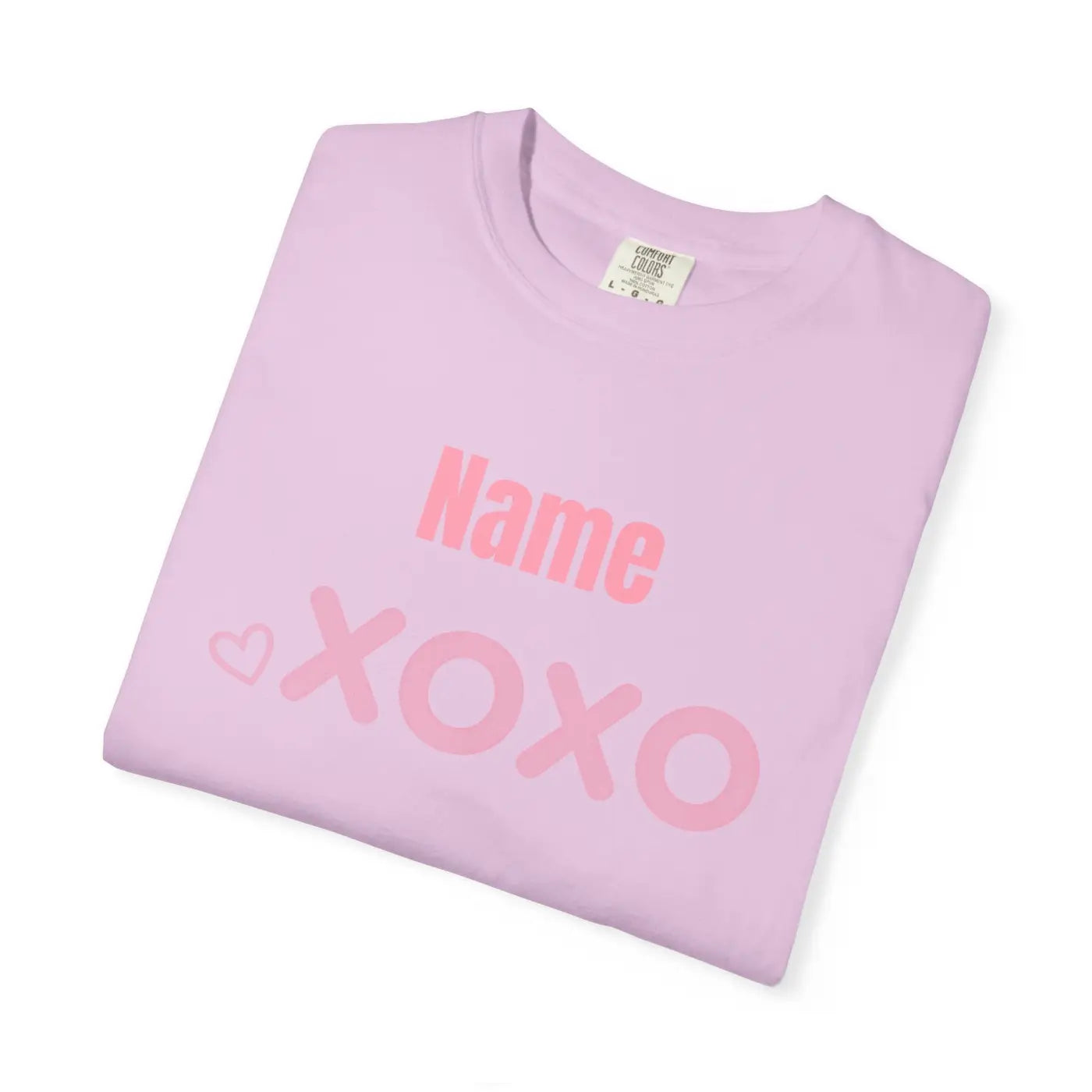 Personalized XOXO Tee - Custom Valentine Shirt - DipaliZ