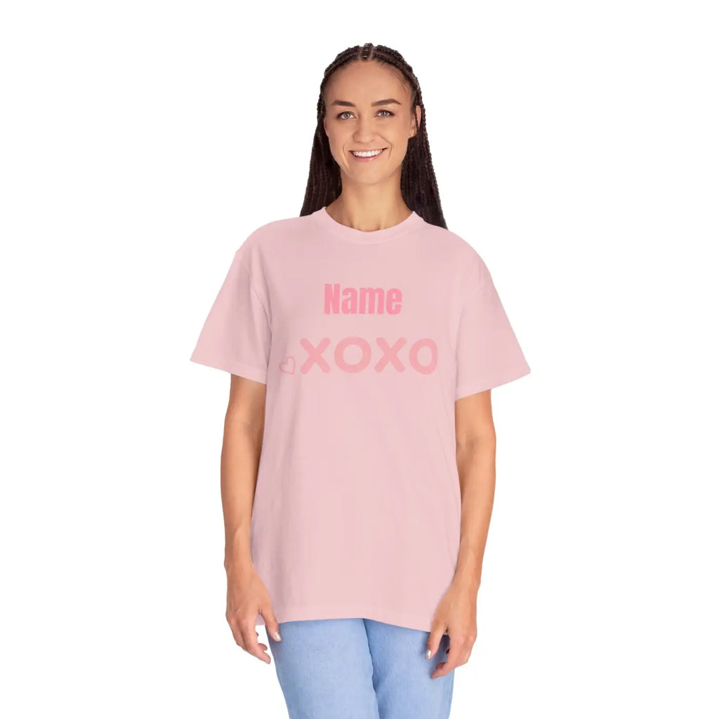 Personalized XOXO Tee - Custom Valentine Shirt - DipaliZ