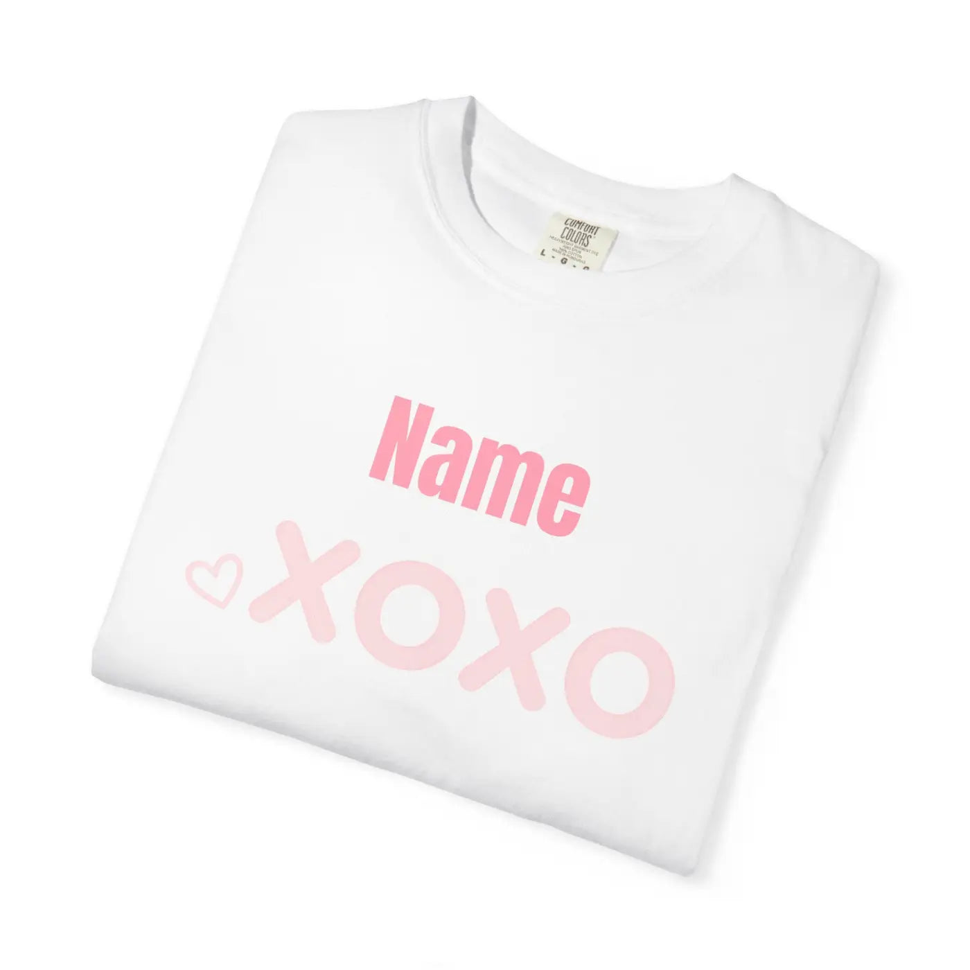 Personalized XOXO Tee - Custom Valentine Shirt - DipaliZ