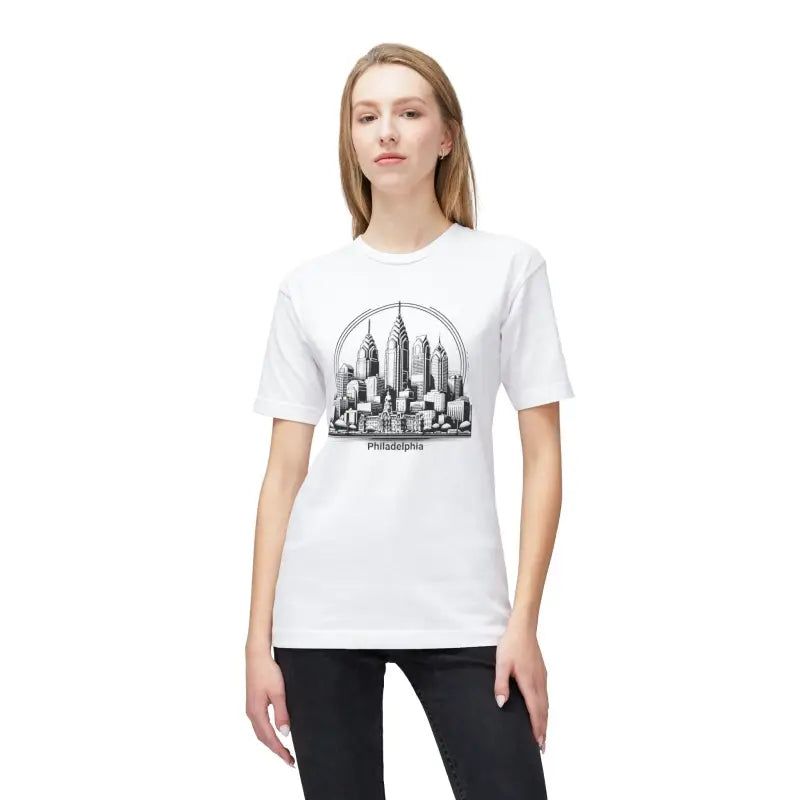 Philly Skyline Tee - Made for Urban Style Gifts for Her - DipaliZ