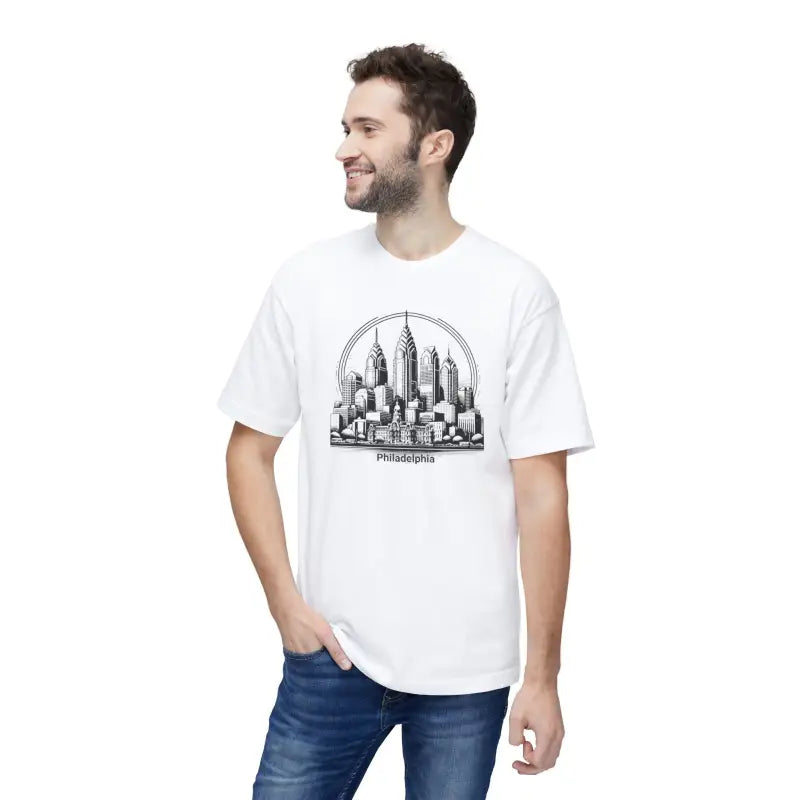 Philly Skyline Tee - Made for Urban Style Gifts for Her - DipaliZ