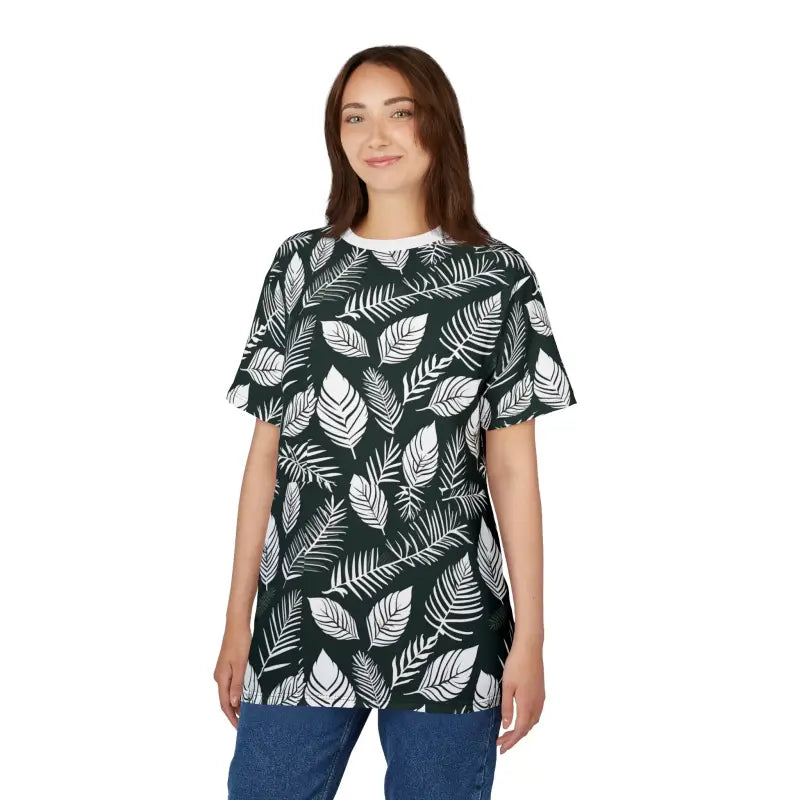 Needles Unisex Tee - Pine Needles-Inspired Design - DipaliZ