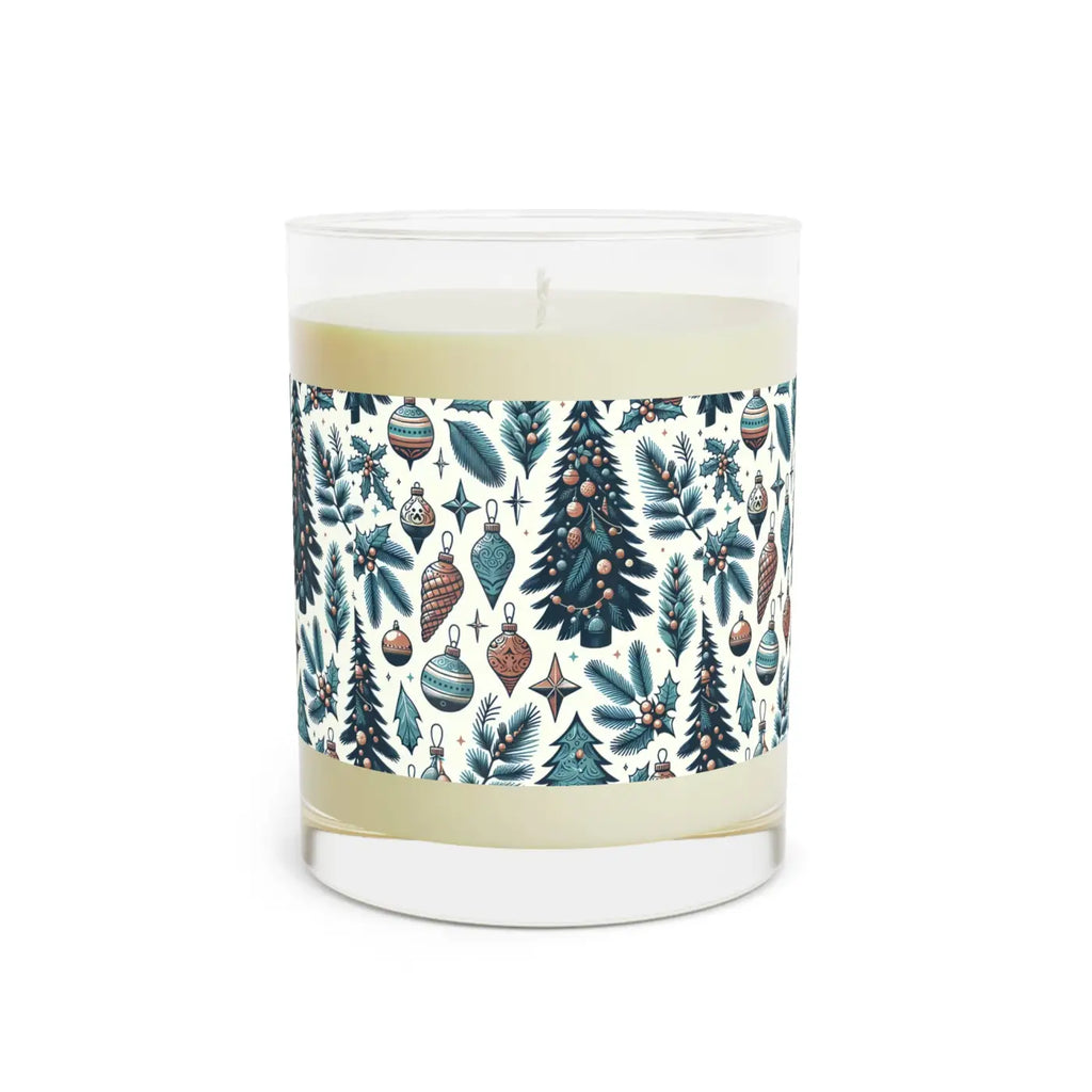 Scented Christmas Candle - Pine Trees and Cones - DipaliZ