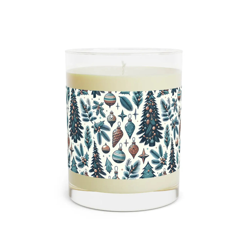Scented Christmas Candle - Pine Trees and Cones - DipaliZ
