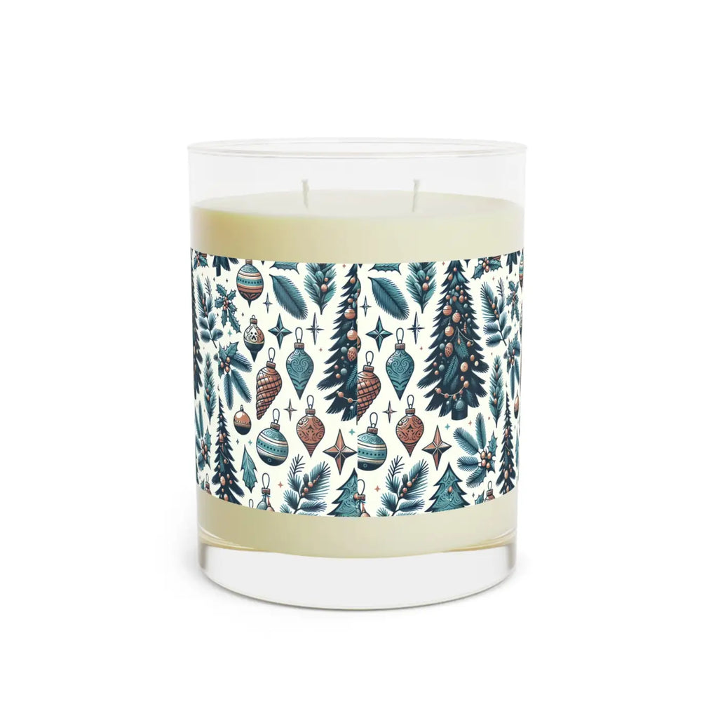 Scented Christmas Candle - Pine Trees and Cones - DipaliZ