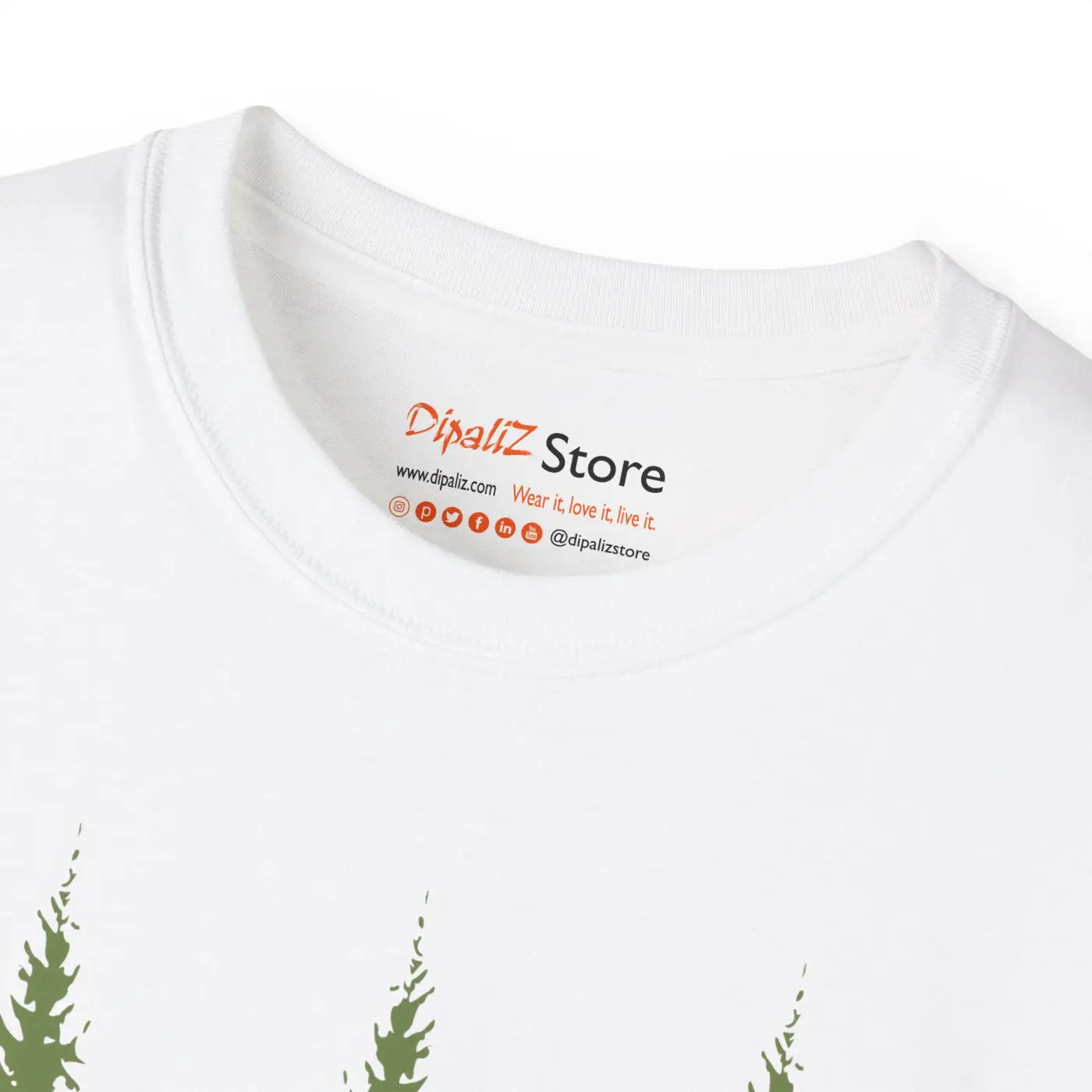 Pine Trees Forest Vibes T-Shirt - Nature Lovers - DipaliZ