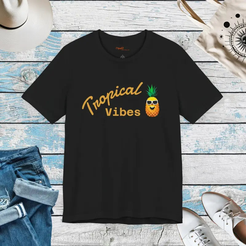 Tropical Pineapple Unisex Jersey Short Sleeve Tee - DipaliZ