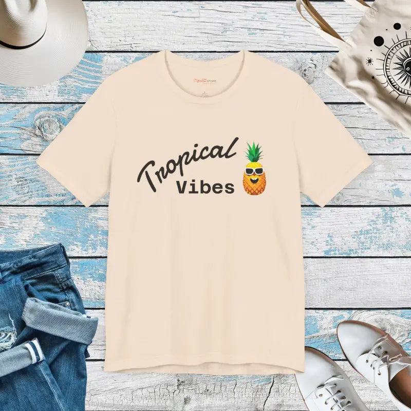 Tropical Pineapple Unisex Jersey Short Sleeve Tee - DipaliZ