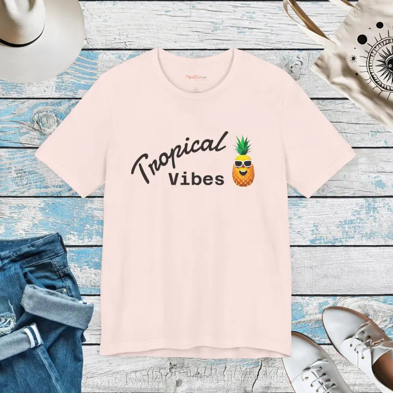 Tropical Pineapple Unisex Jersey Short Sleeve Tee - DipaliZ