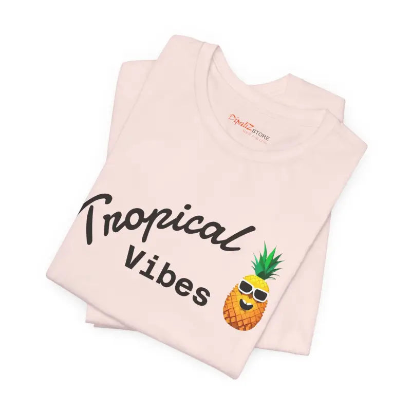 Tropical Pineapple Unisex Jersey Short Sleeve Tee - DipaliZ