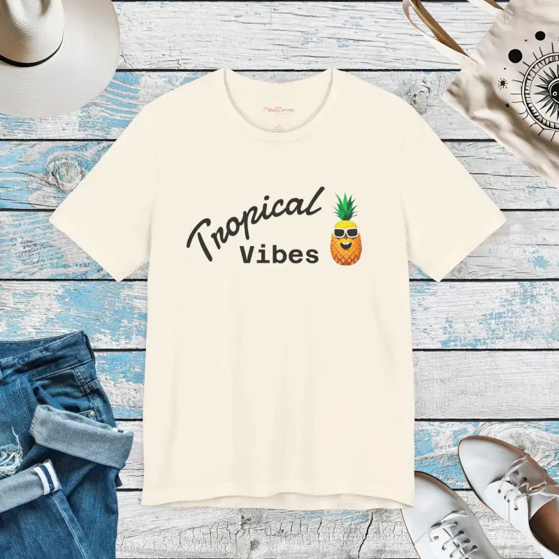 Tropical Pineapple Unisex Jersey Short Sleeve Tee - DipaliZ