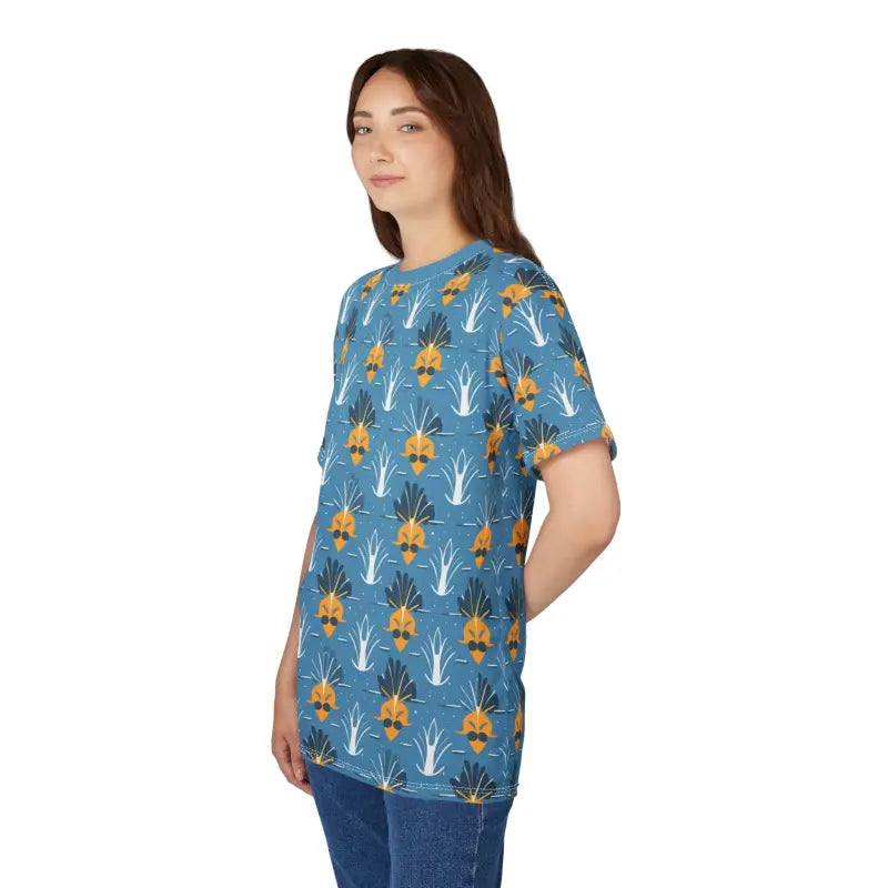 Microfiber Magic T-Shirt - Pineapple Print Design - DipaliZ