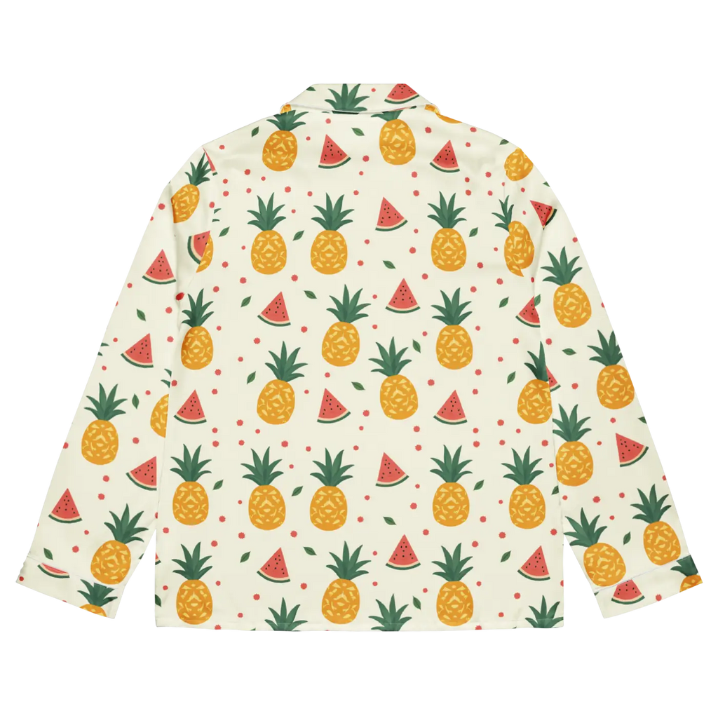 Long Sleeve Pajama Top - Silky Comfort Lightweight Fabric - DipaliZ