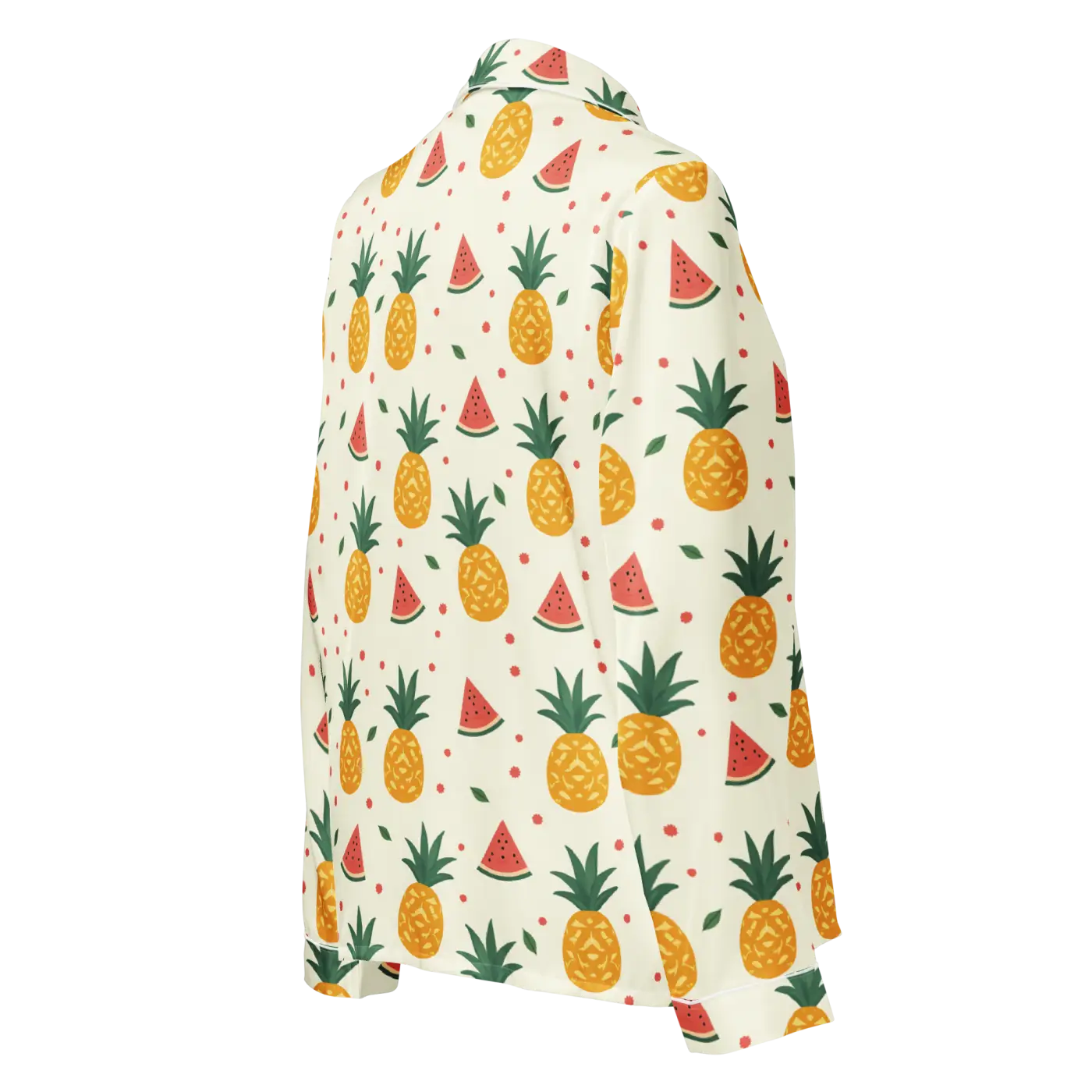 Long Sleeve Pajama Top - Silky Comfort Lightweight Fabric - DipaliZ