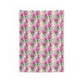 Pink Floral Wall Tapestry - Vibrant Polyester Decor - DipaliZ