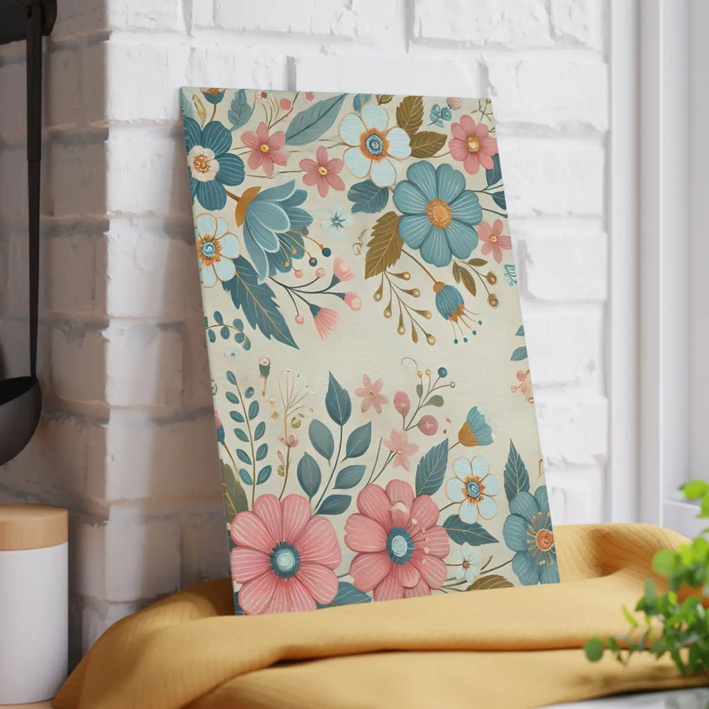 Pink Blossom Glass Cutting Board - Fashion Inspired - DipaliZ