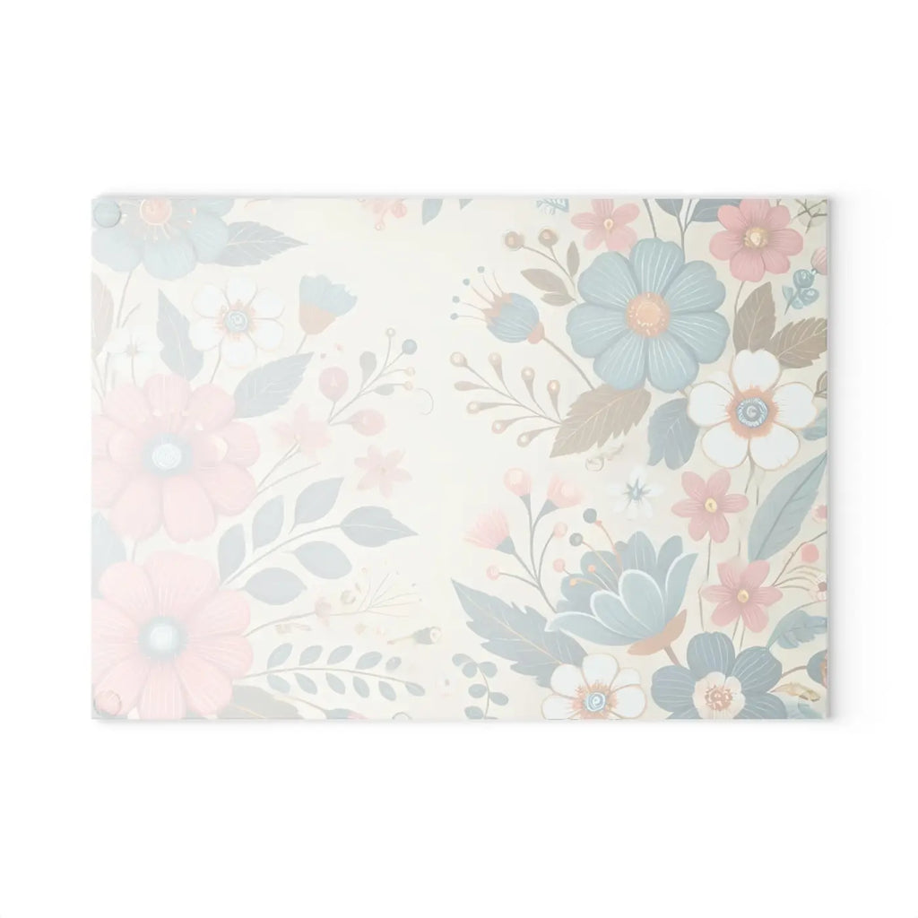 Pink Blossom Glass Cutting Board - Fashion Inspired - DipaliZ