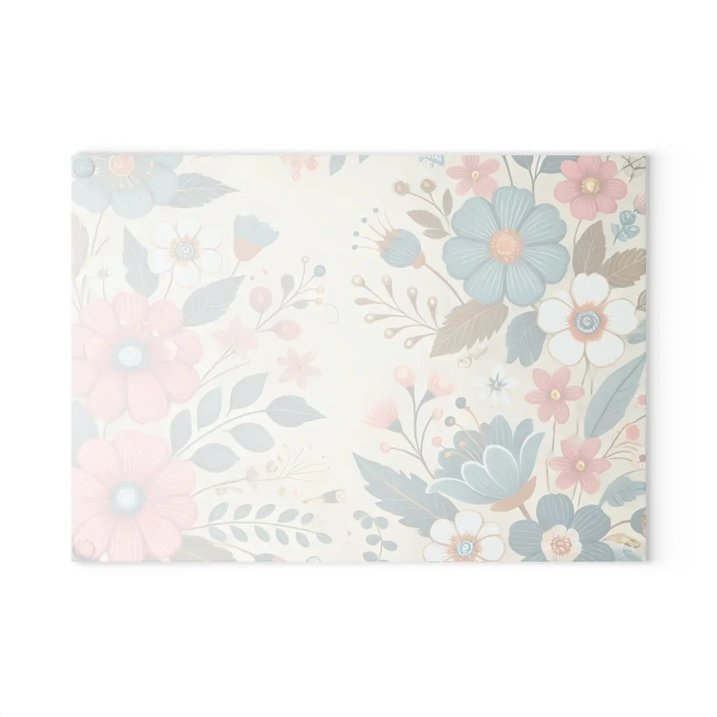 Pink Blossom Glass Cutting Board - Fashion Inspired - DipaliZ