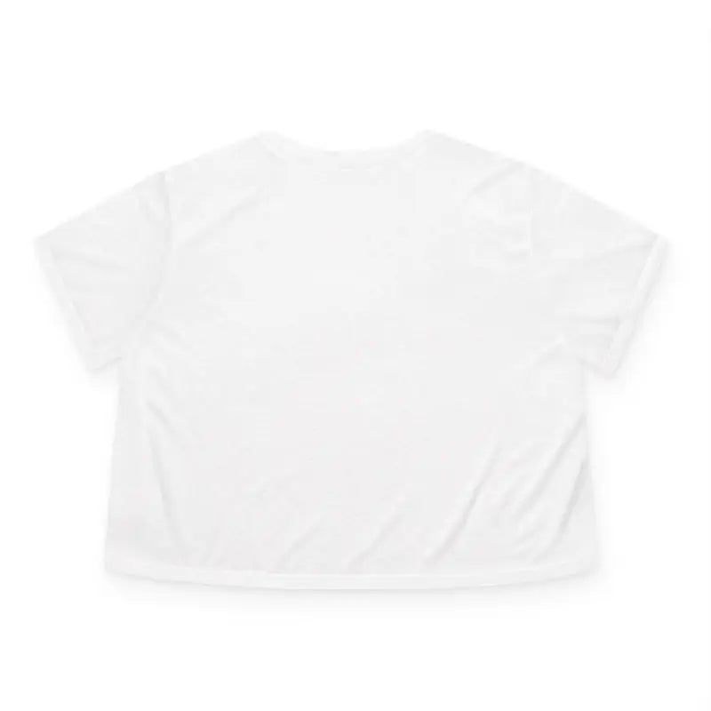 Flowy Cropped Tee - Pink Heart Gold Lining - DipaliZ