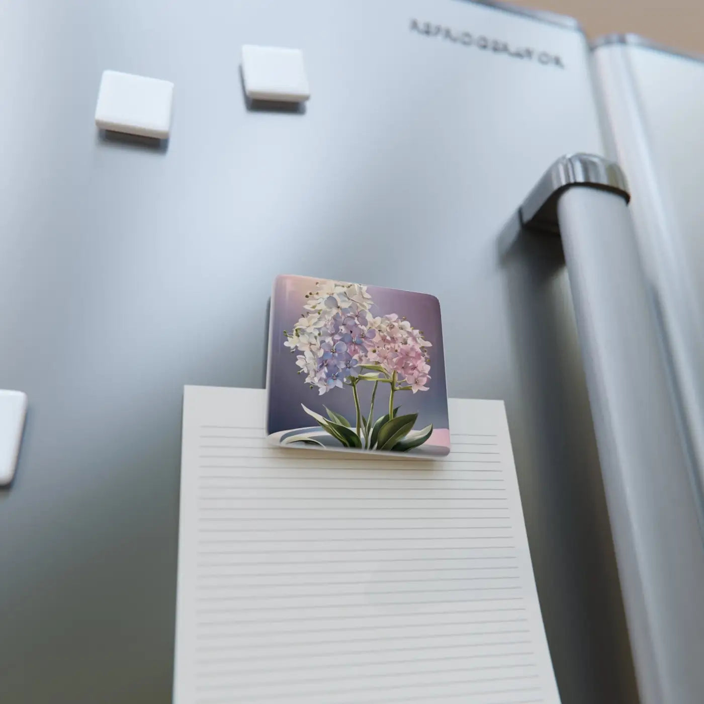 Purple Lupin Flowers Porcelain Magnet - Home Decor - DipaliZ