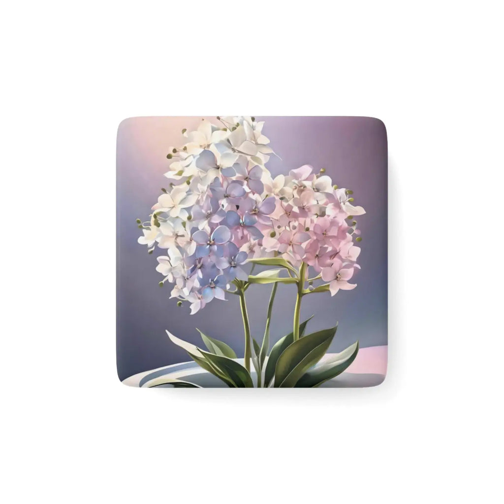 Purple Lupin Flowers Porcelain Magnet - Home Decor - DipaliZ