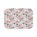 Luxury Pink Rose Flowers Bath Mat - Elegant Non-Slip - DipaliZ