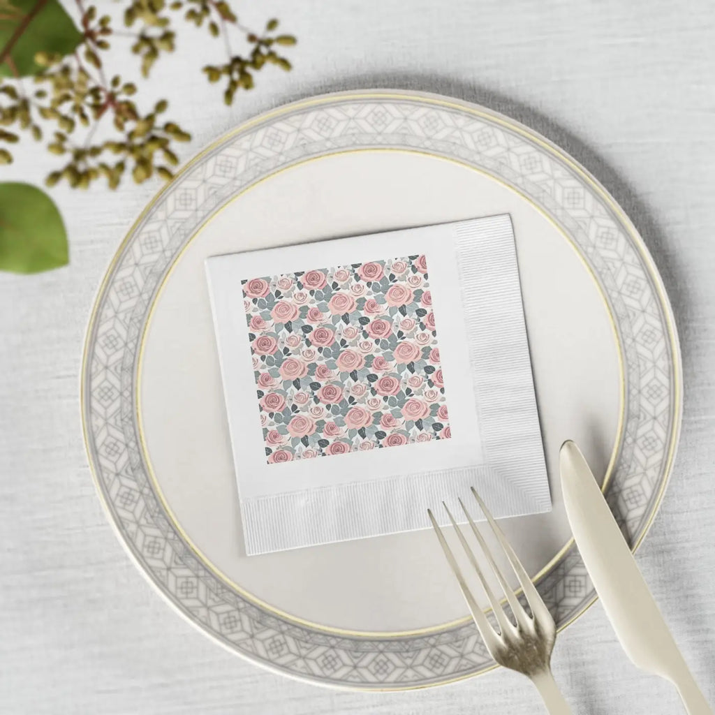 Fancy Pants Coin-Edge Napkins - Sophisticated Party Essential - DipaliZ