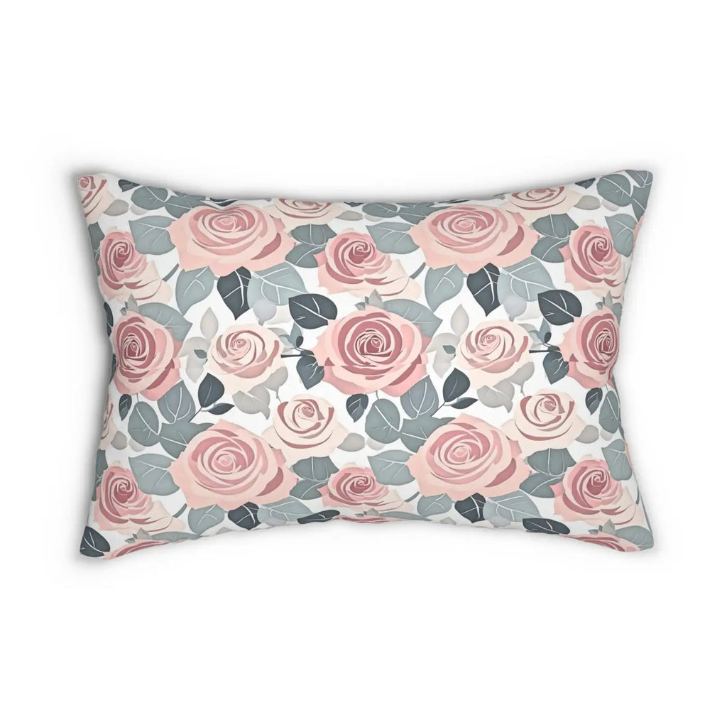 Water-Resistant Lumbar Pillow - Spun Polyester Home Decor - DipaliZ