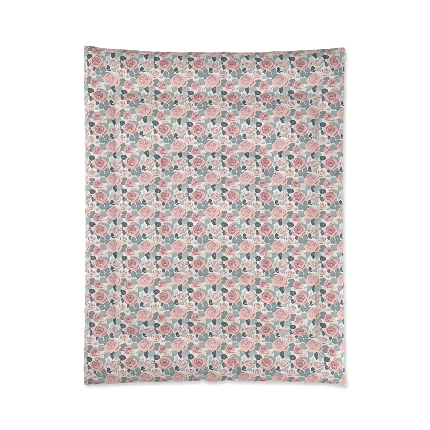 Pink Roses Comforter - Transform Chilly Nights - DipaliZ