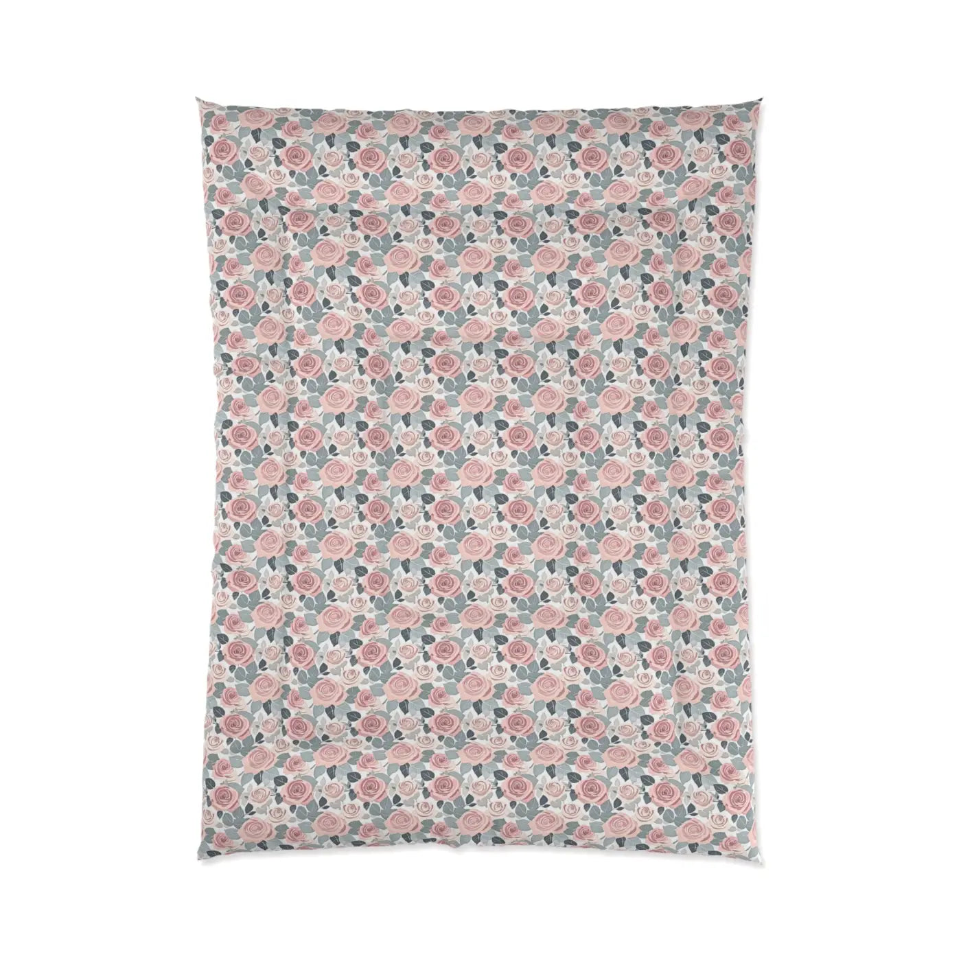 Pink Roses Comforter - Transform Chilly Nights - DipaliZ