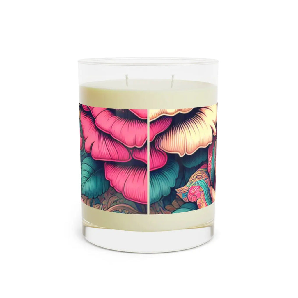 Pink Roses Scented Candle - Mood Magic Relaxation - DipaliZ