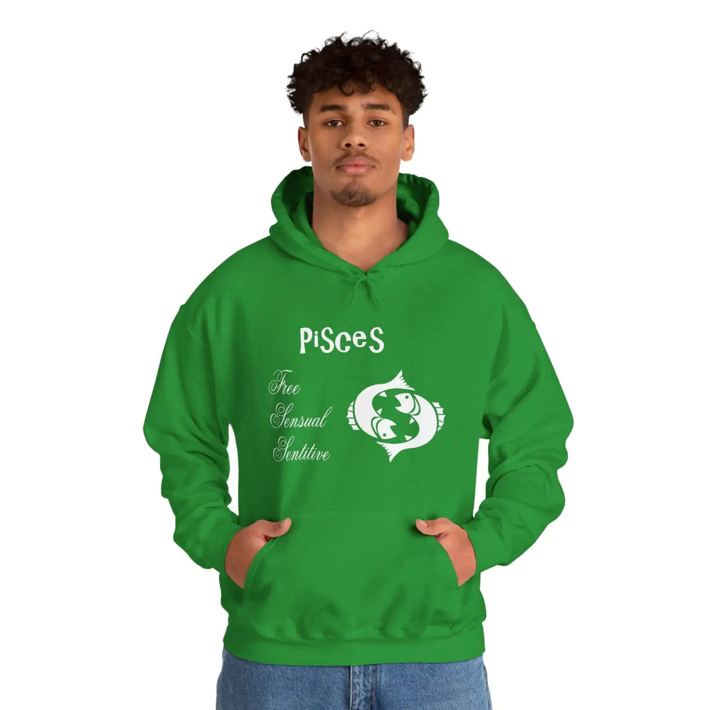 Pisces Zodiac Sign Hoodie - Cozy Astrology Sweatshirt - DipaliZ