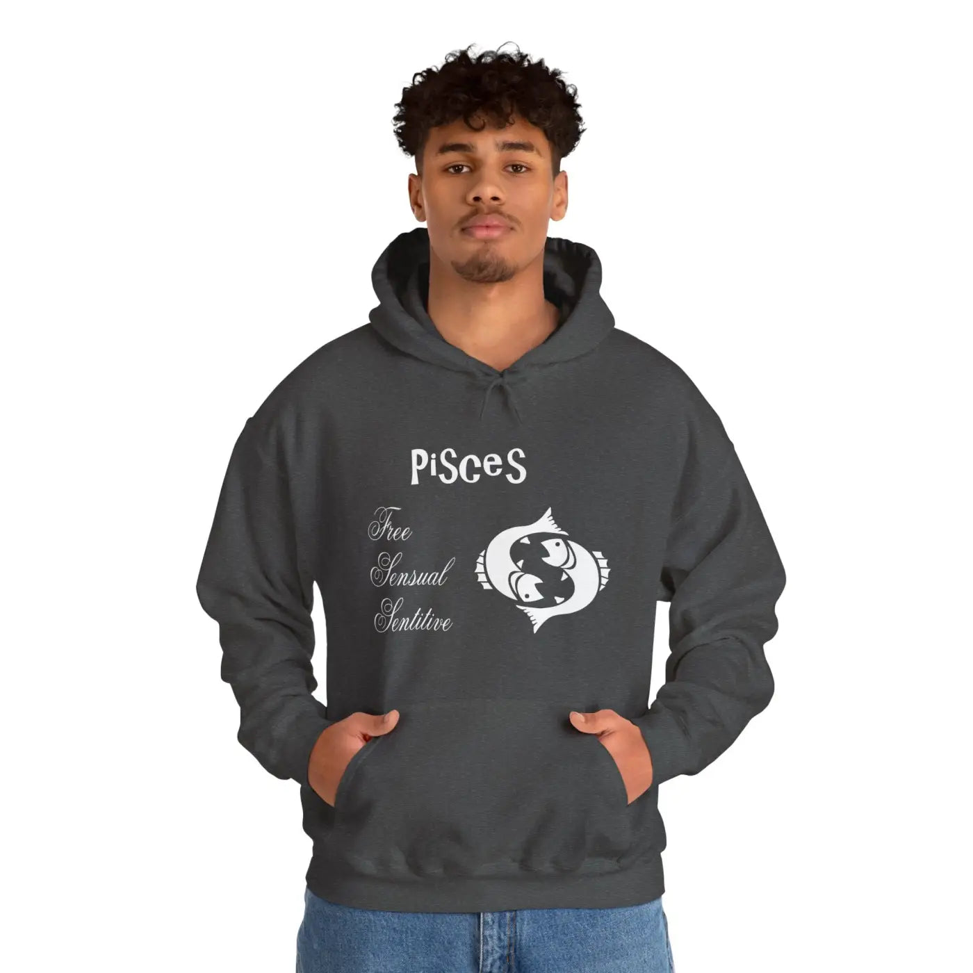 Pisces Zodiac Sign Hoodie - Cozy Astrology Sweatshirt - DipaliZ