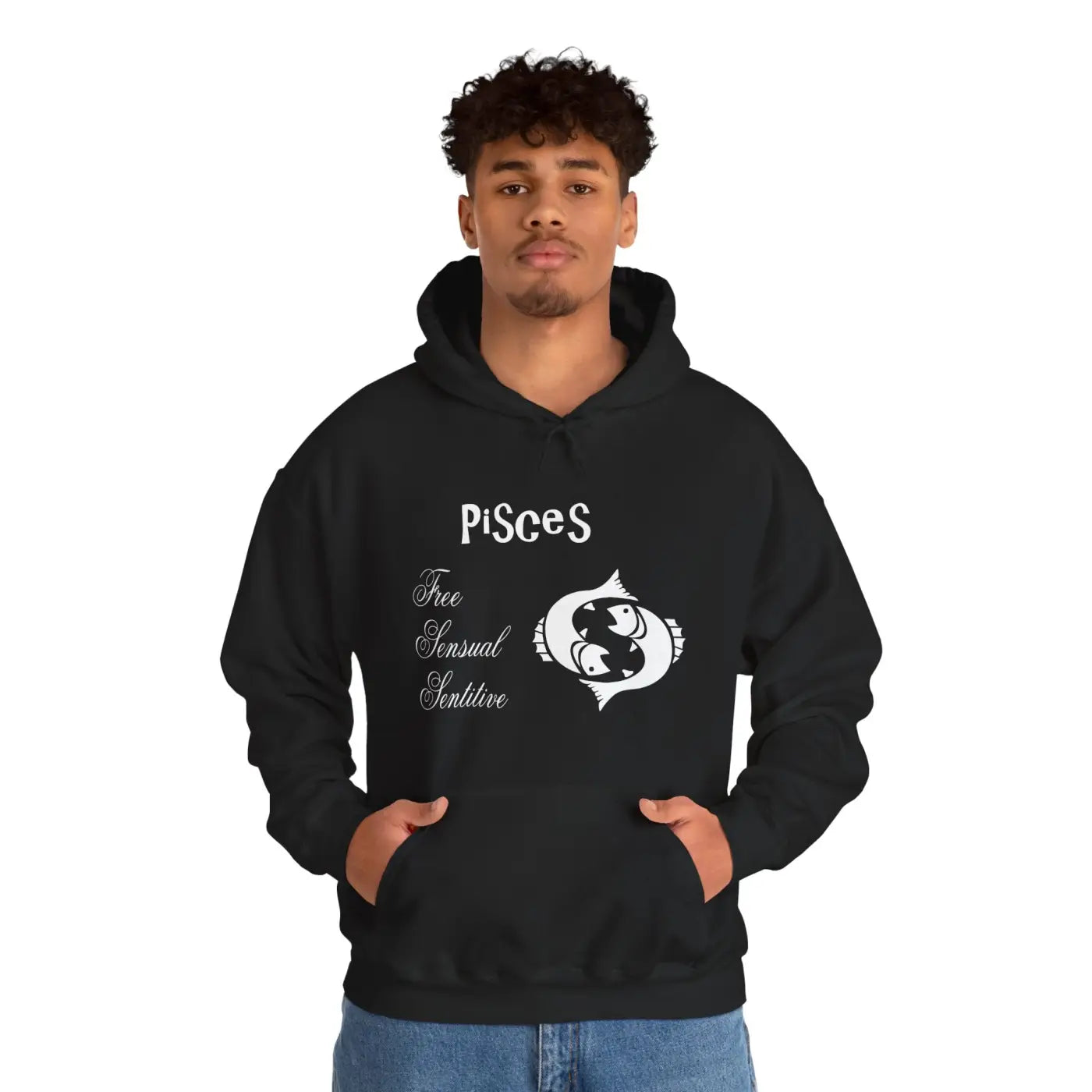 Pisces Zodiac Sign Hoodie - Cozy Astrology Sweatshirt - DipaliZ