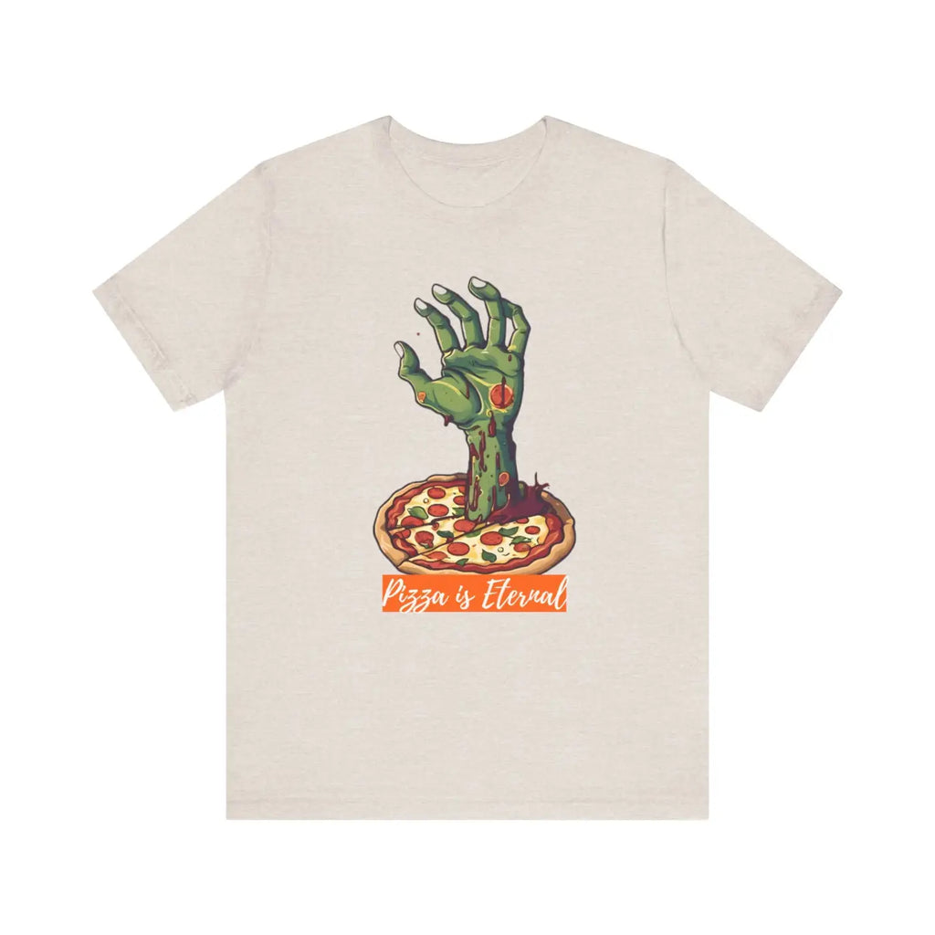 Zombie Hand Pizza Tee - Eternal Style Women's Top - DipaliZ