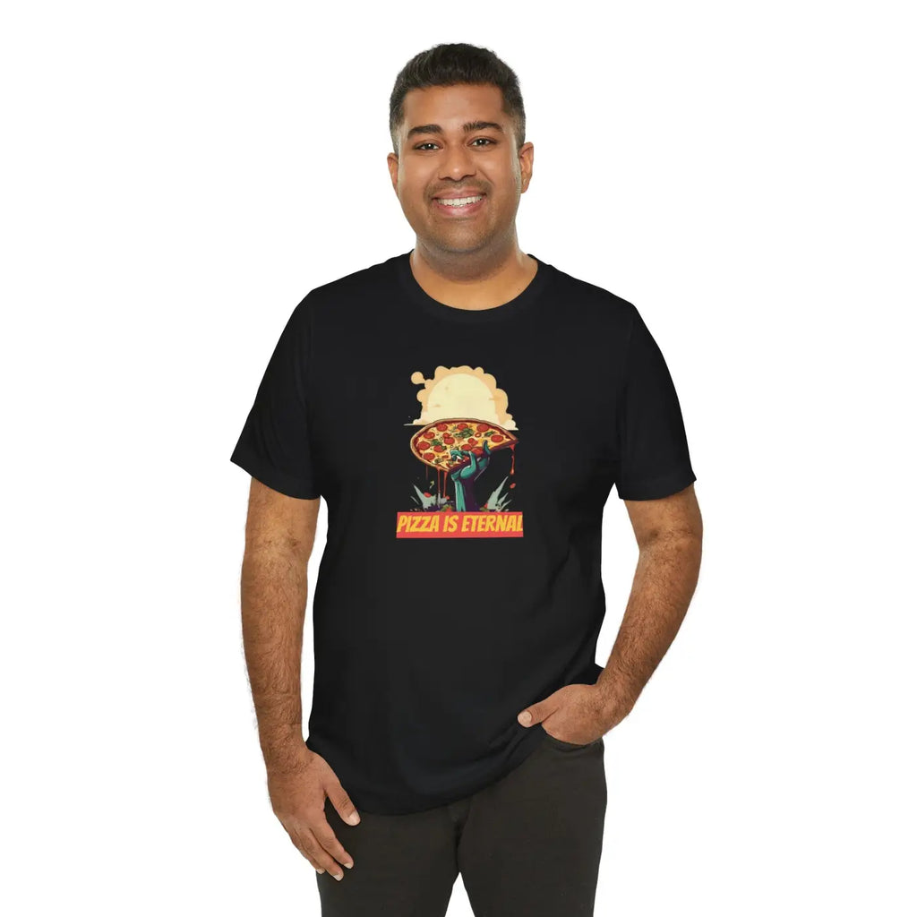 Zombie Pizza Unisex Jersey Short Sleeve Tee - Halloween - DipaliZ
