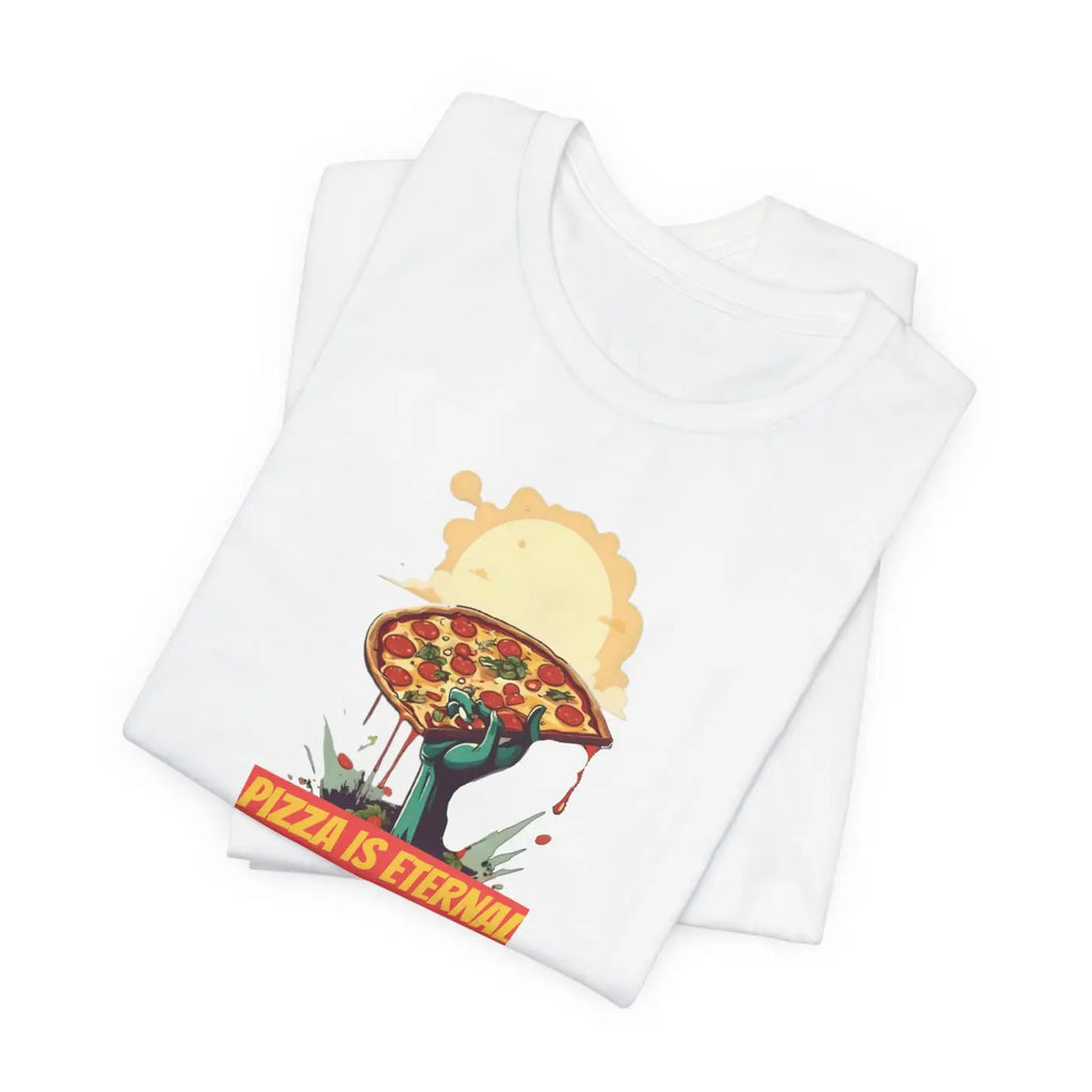 Zombie Pizza Unisex Jersey Short Sleeve Tee - Halloween - DipaliZ