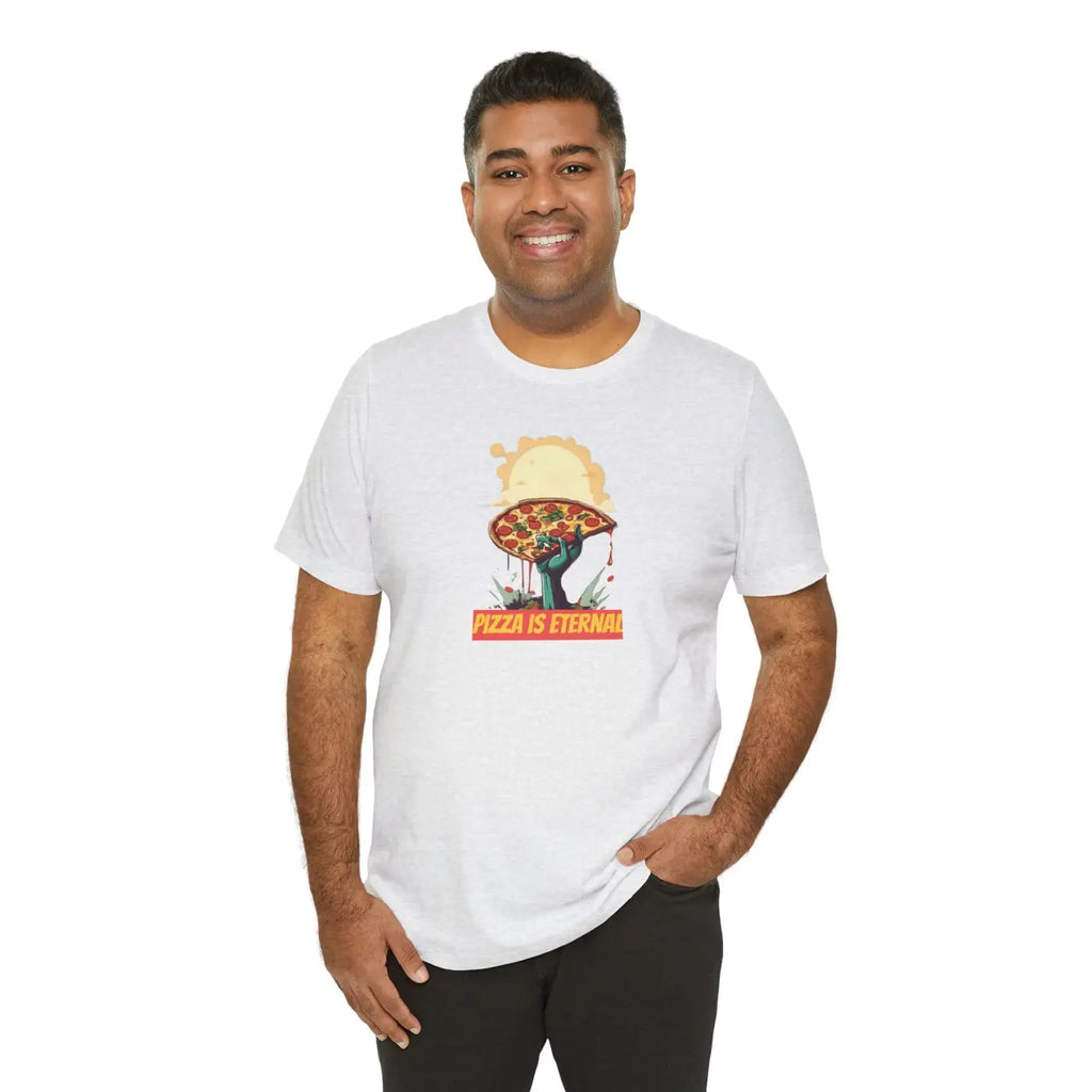 Zombie Pizza Unisex Jersey Short Sleeve Tee - Halloween - DipaliZ