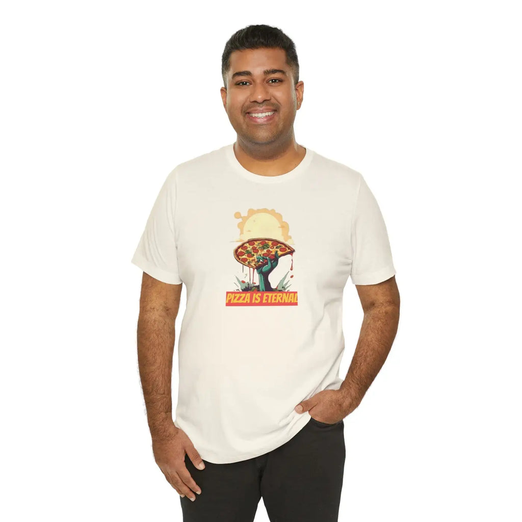Zombie Pizza Unisex Jersey Short Sleeve Tee - Halloween - DipaliZ