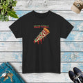 Pizza Goals Heavy Cotton Tee - Unisex Tear-Away Label - DipaliZ