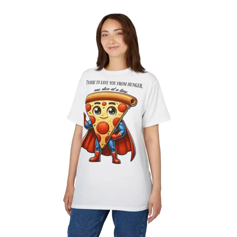 Hunger T Shirt - Save You One Slice at a Time - DipaliZ