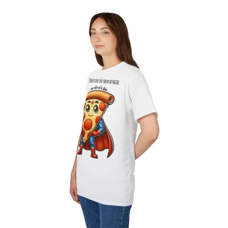 Hunger T Shirt - Save You One Slice at a Time - DipaliZ