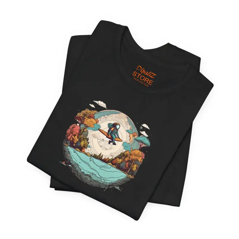 Planet Earth Jersey Short Sleeve Tee - Unisex Cotton - DipaliZ