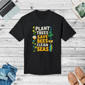 Plant Trees Save Bees T-Shirt - Celebrate Earth Day - DipaliZ
