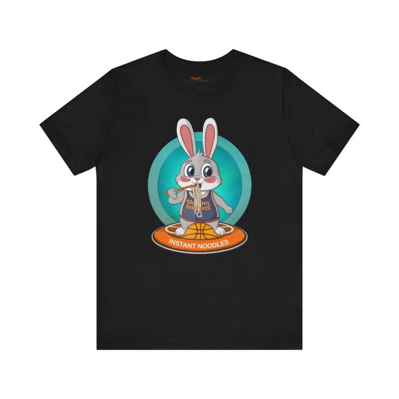 Playful Bunny Basketball Unisex Tee - Court Ready - DipaliZ
