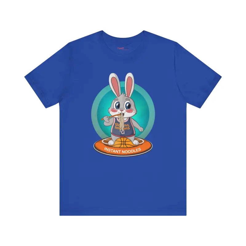 Playful Bunny Basketball Unisex Tee - Court Ready - DipaliZ