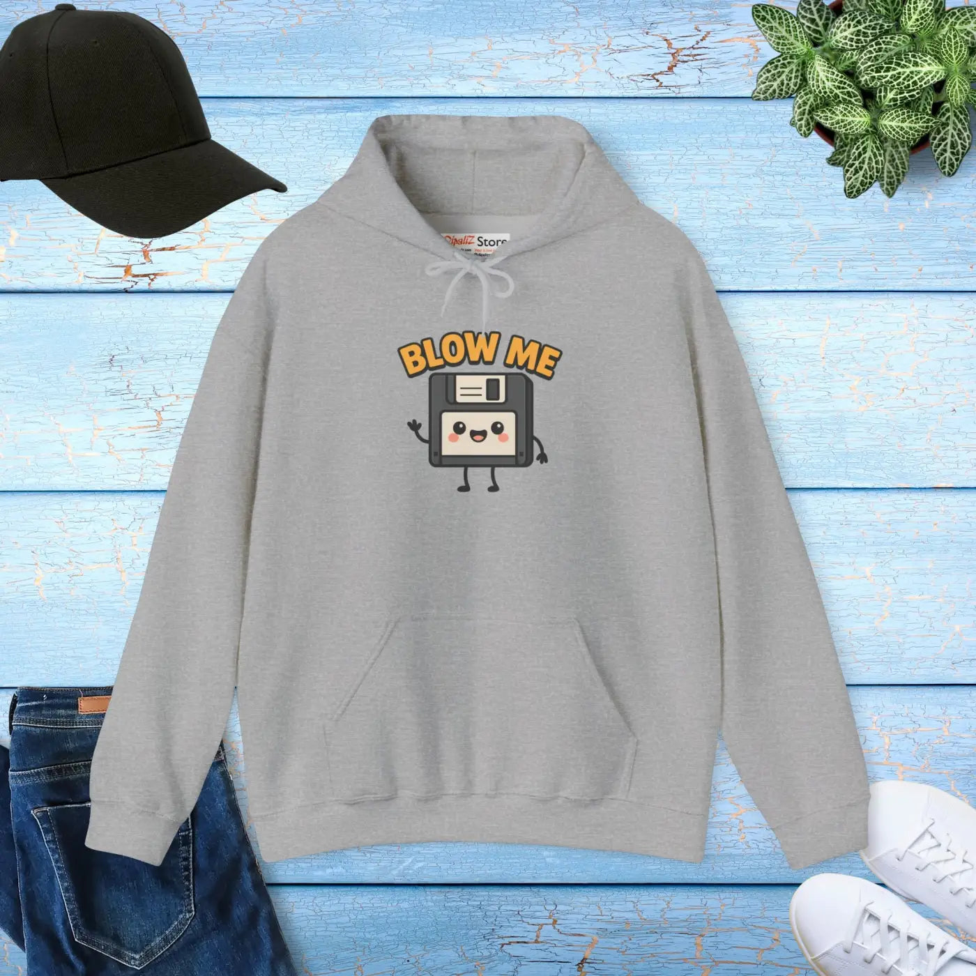 Playful Hoodie - Retro Design for Video Game Enthusiasts - DipaliZ