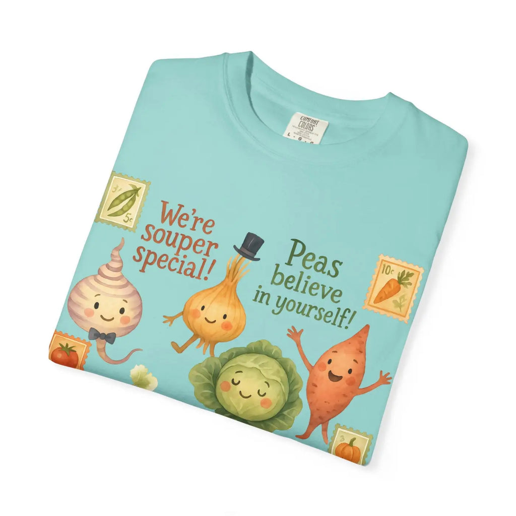 Playful Veggie Cute Graphic Tee - Gardening Enthusiast - DipaliZ