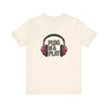 Unisex Jersey Short Sleeve Tee - Headphones Design - DipaliZ